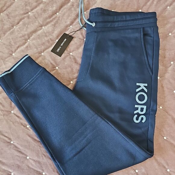 NWT Michael Kors Kids Navy Tracksuit Set, Size L - Picture 4 of 8